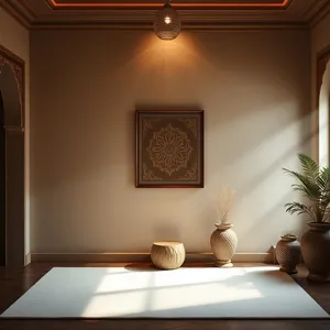 meditation room wall art mockup example 2